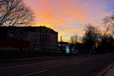 Sonnenuntergang in Chemnitz