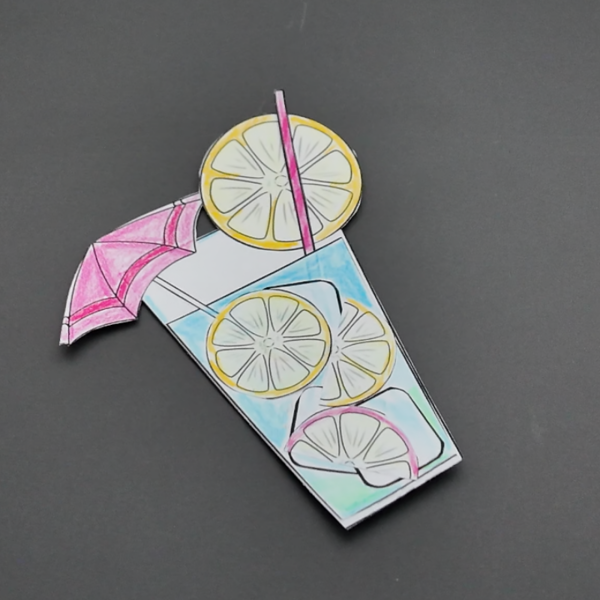 Limonade aus Papier