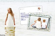 Simply Cards Postkarten Strandbild Kinder