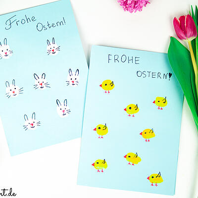 Osterkarten basteln Osterkarten basteln