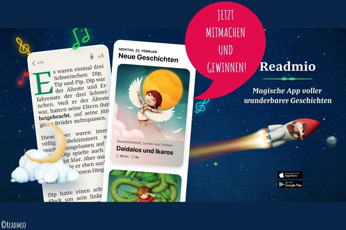 Gewinnspiel Jahresabo für Readmio App