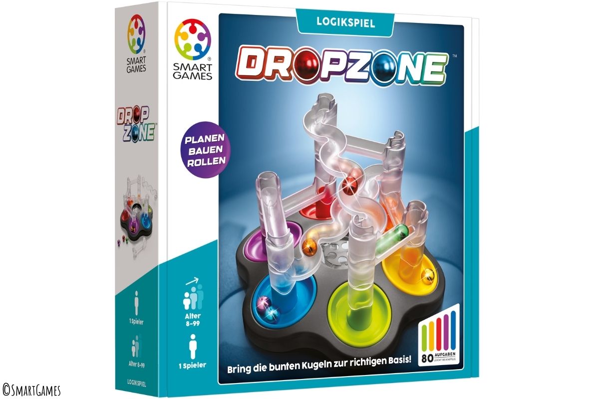 Verpackungskarton des Spiels DropZone