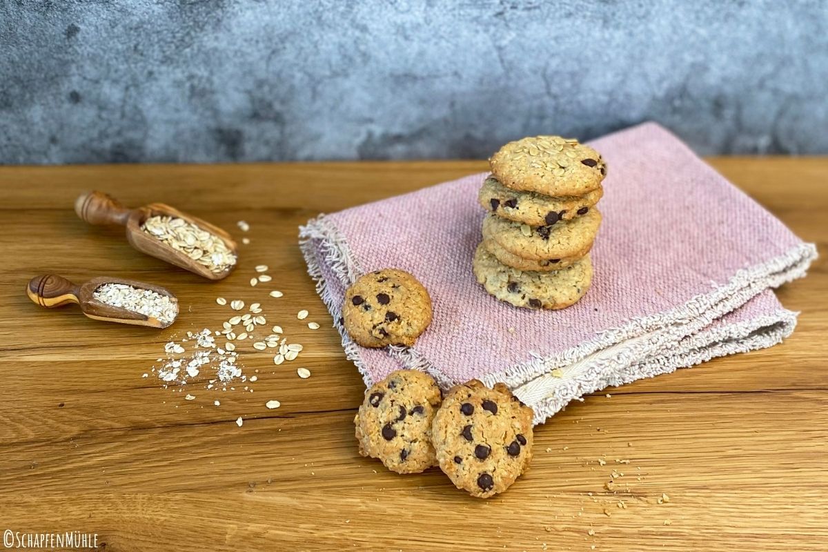 Cookies mit Haferflocken Rezept