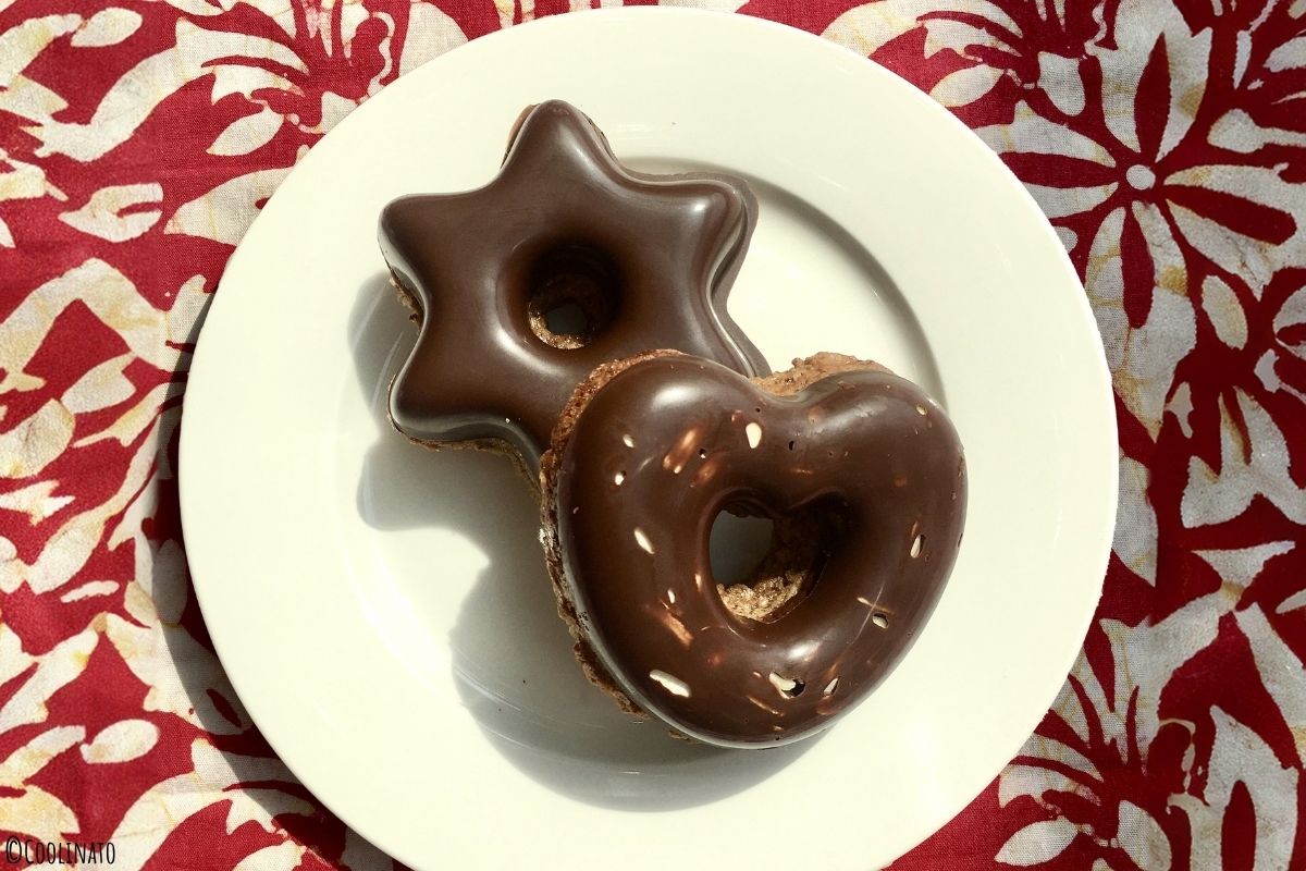 Lebkuchen mit Schokoladenglasur