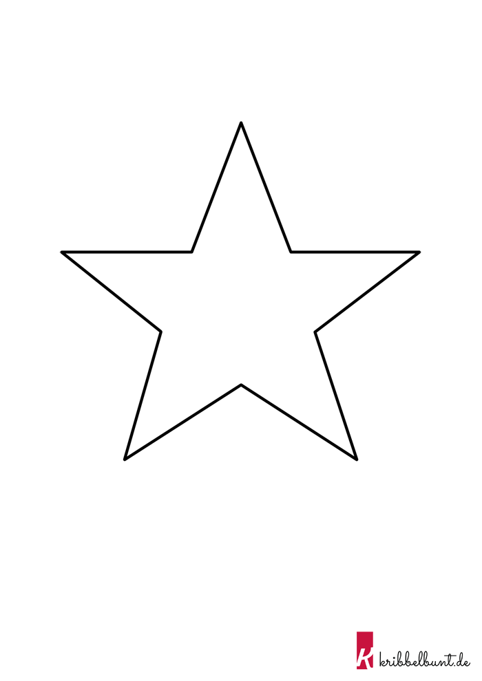 Stern Zeichnen Einfach